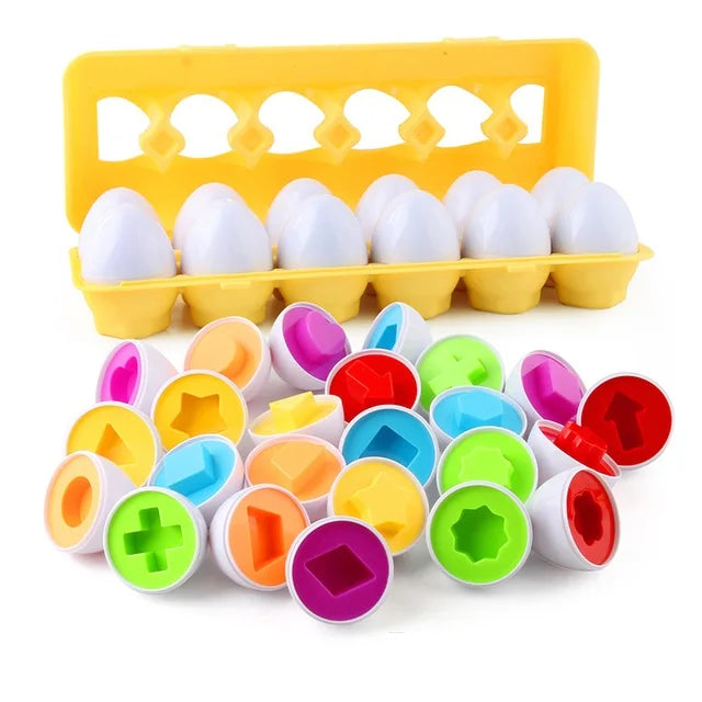 Montessori Matching Eggs