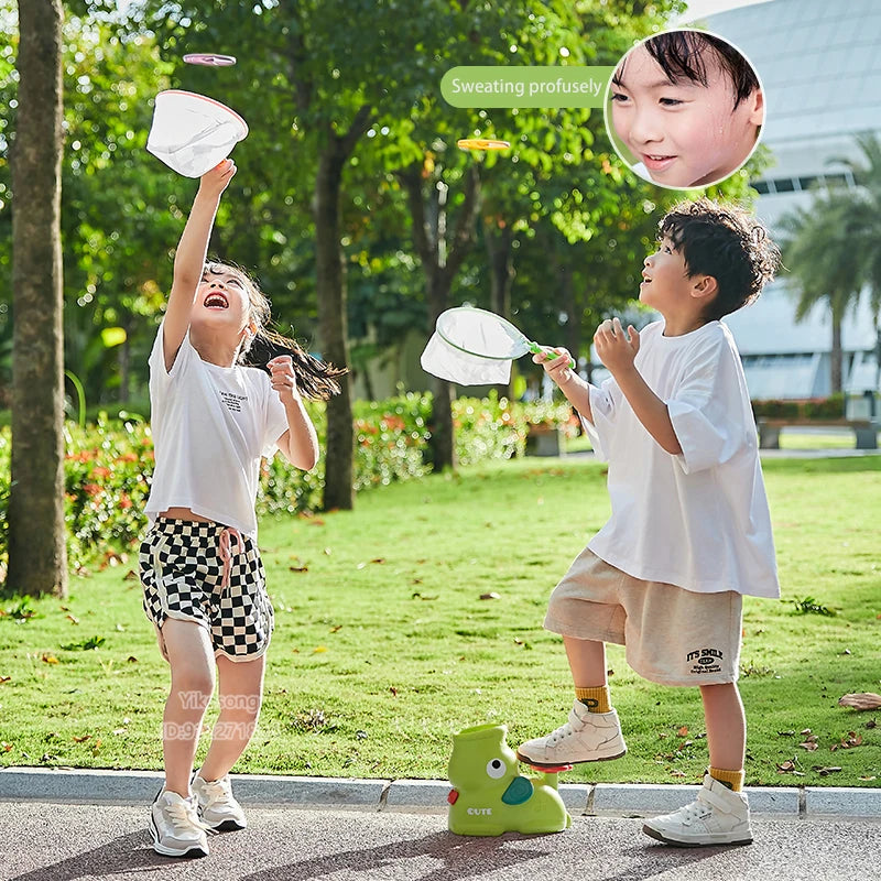 Flying Disc Launcher Toy