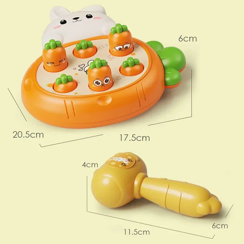 Rabbit & Carrot Knocking Game