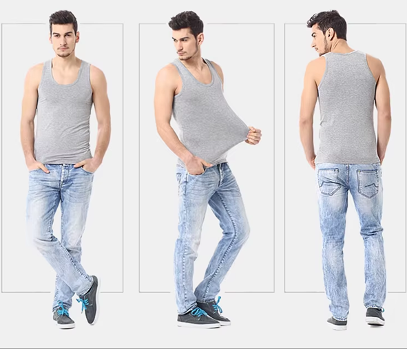 Men’s Cotton Sleeveless Vest