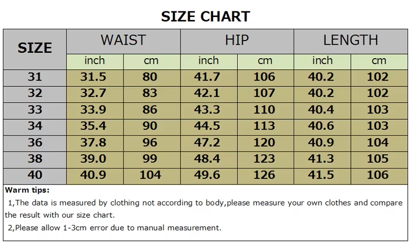 Men’s Casual Straight Pants