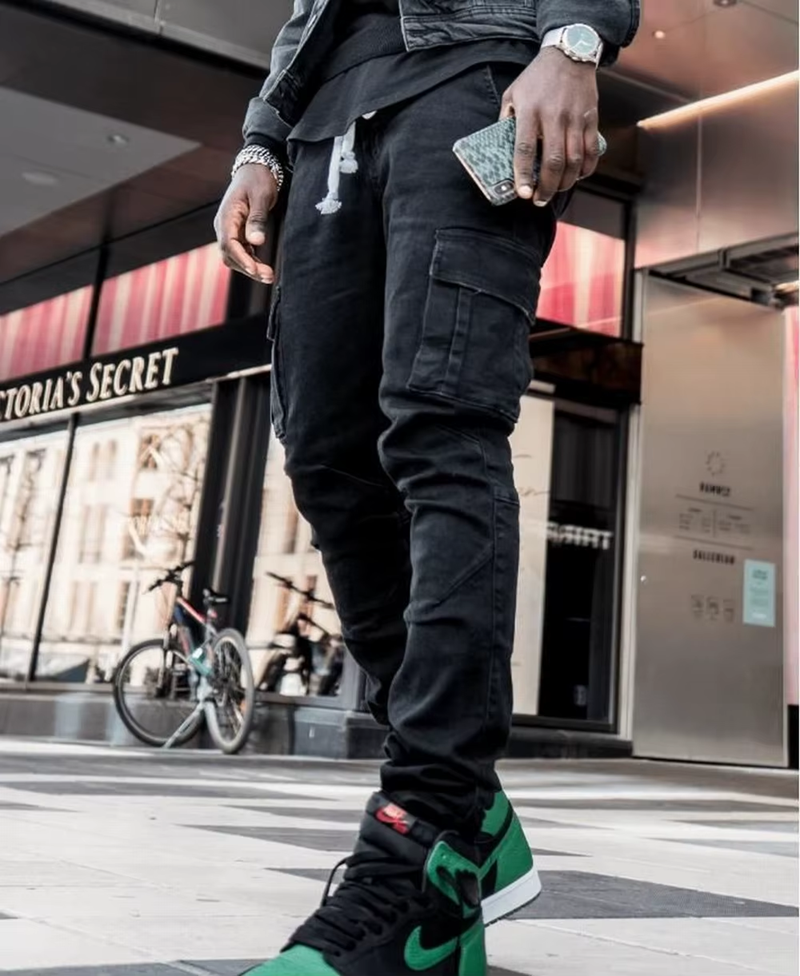 Men’s Cargo Denim Jeans