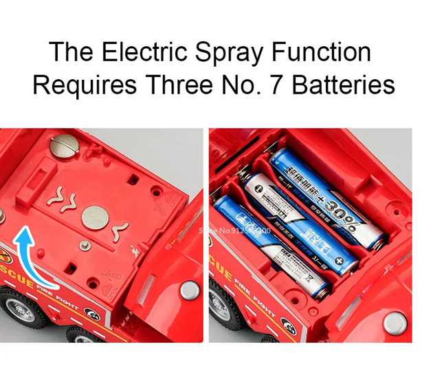 Fire Truck Water Spray