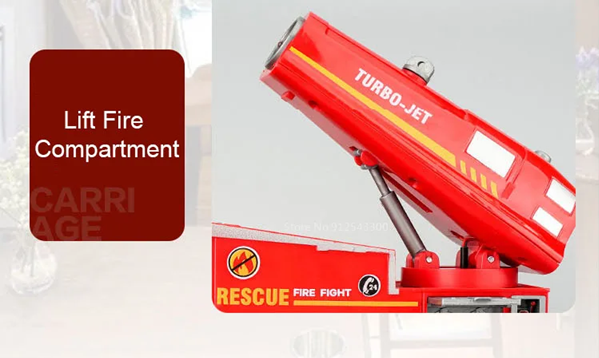 Fire Truck Water Spray
