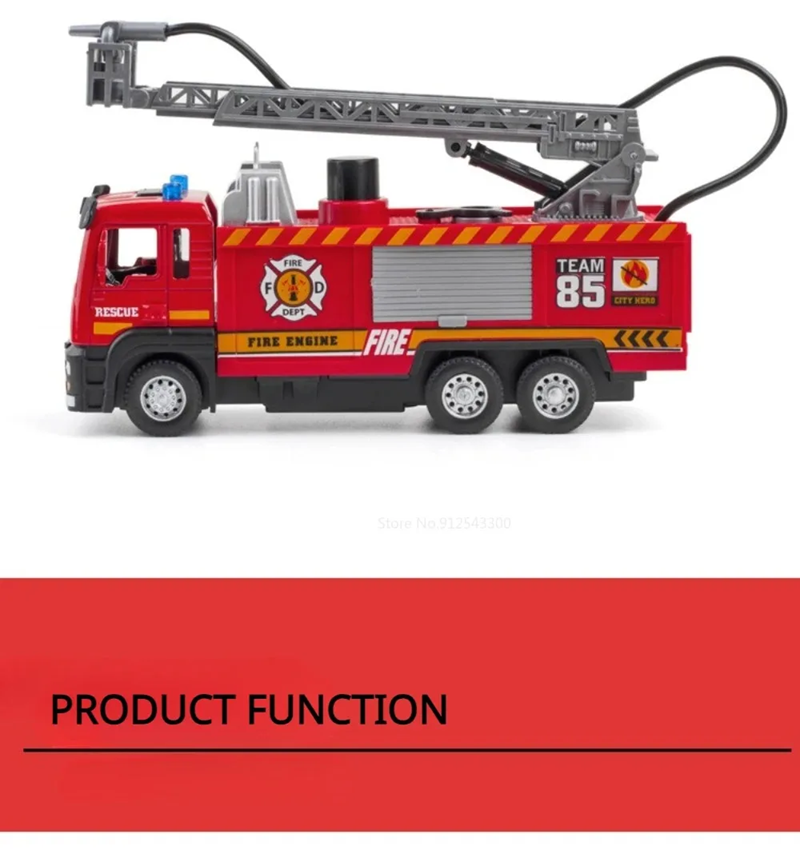 Fire Truck Water Spray