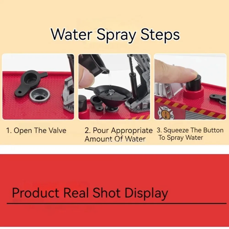 Fire Truck Water Spray