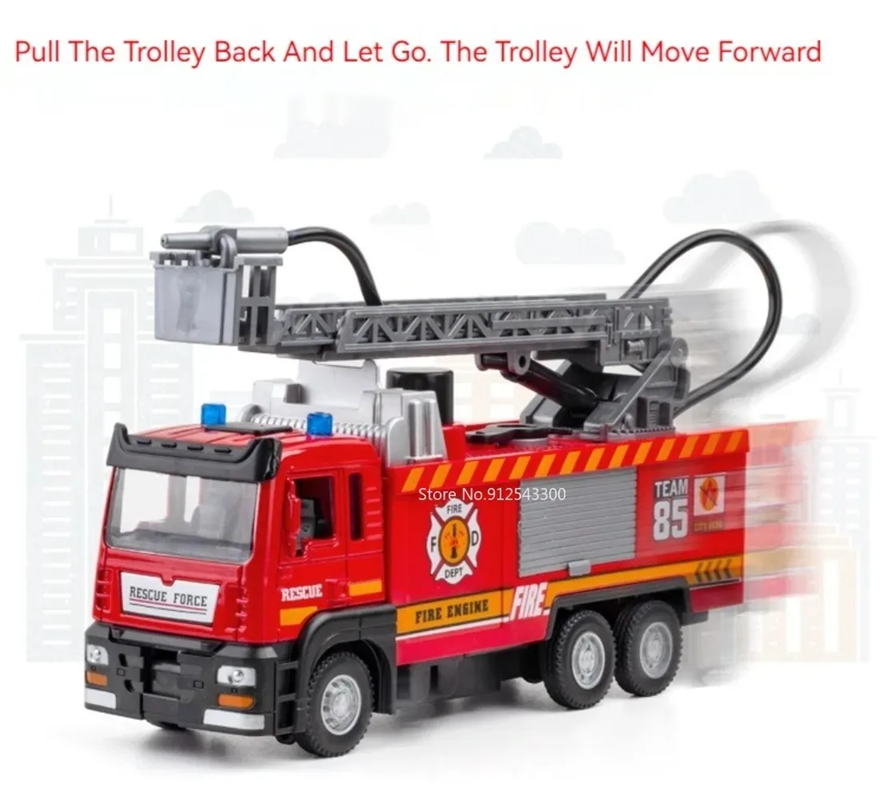 Fire Truck Water Spray