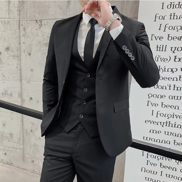 Men’s Business 3-Piece Suit