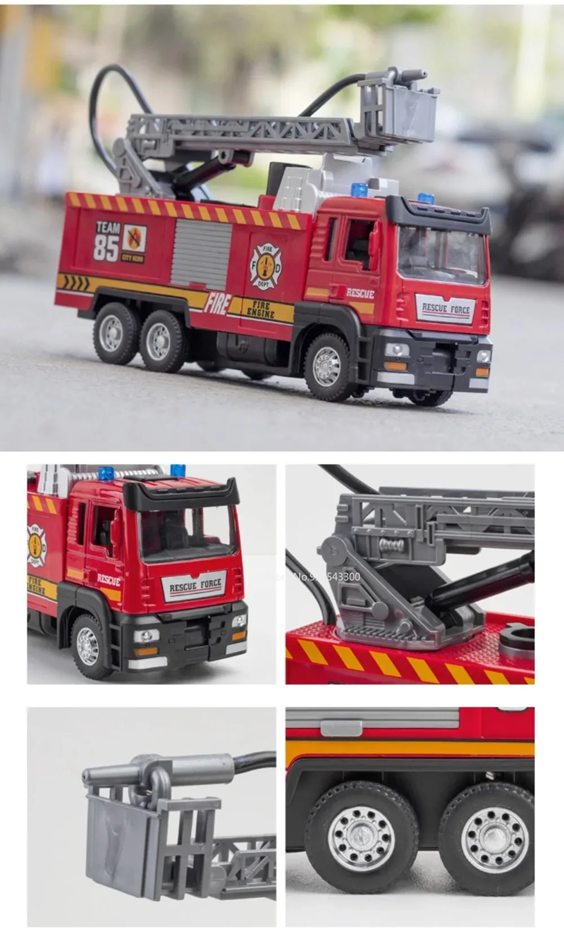 Fire Truck Water Spray