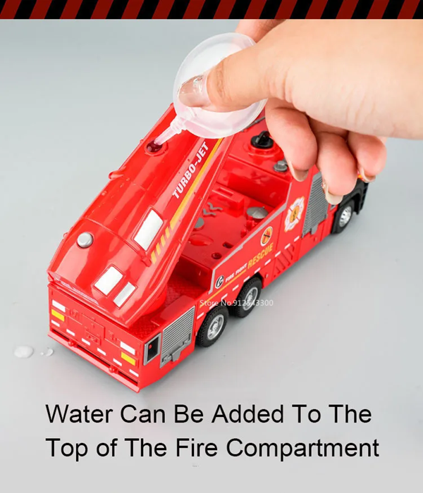 Fire Truck Water Spray