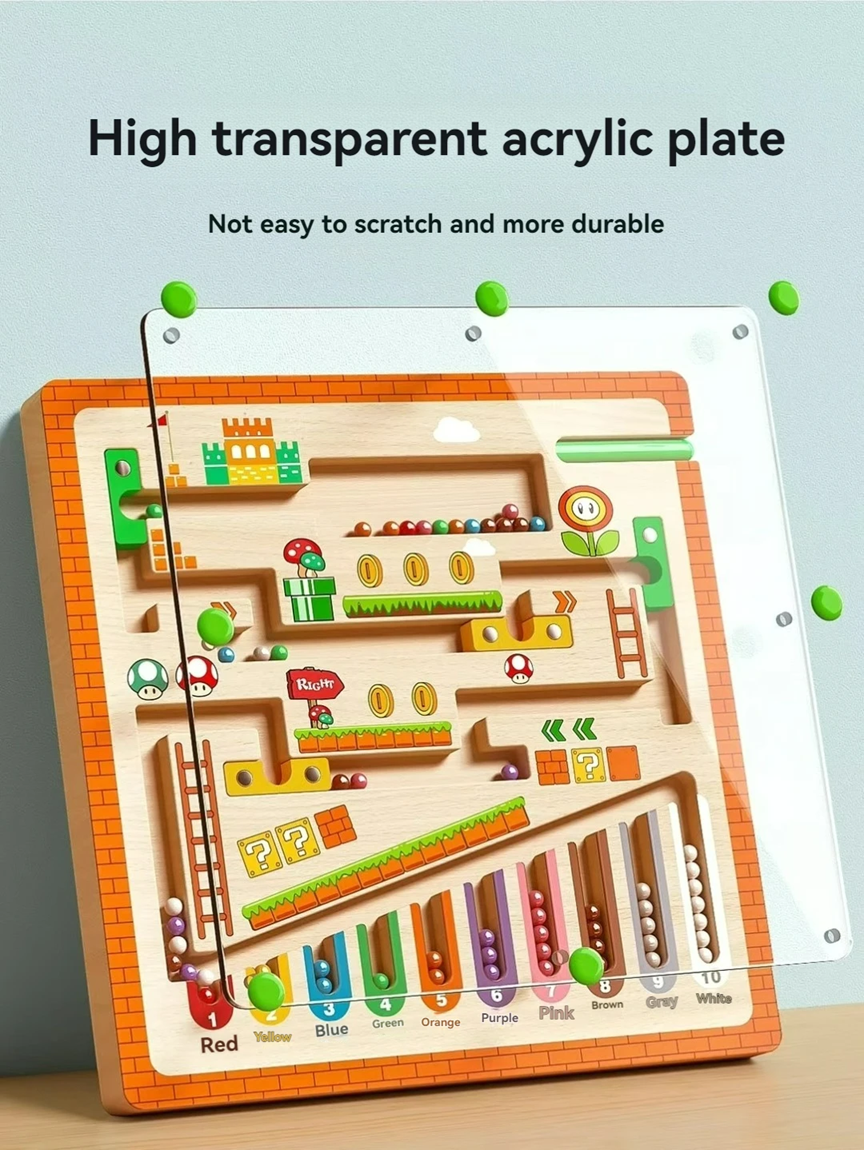 Montessori Magnetic Maze