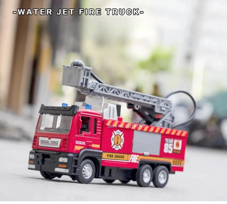 Fire Truck Water Spray