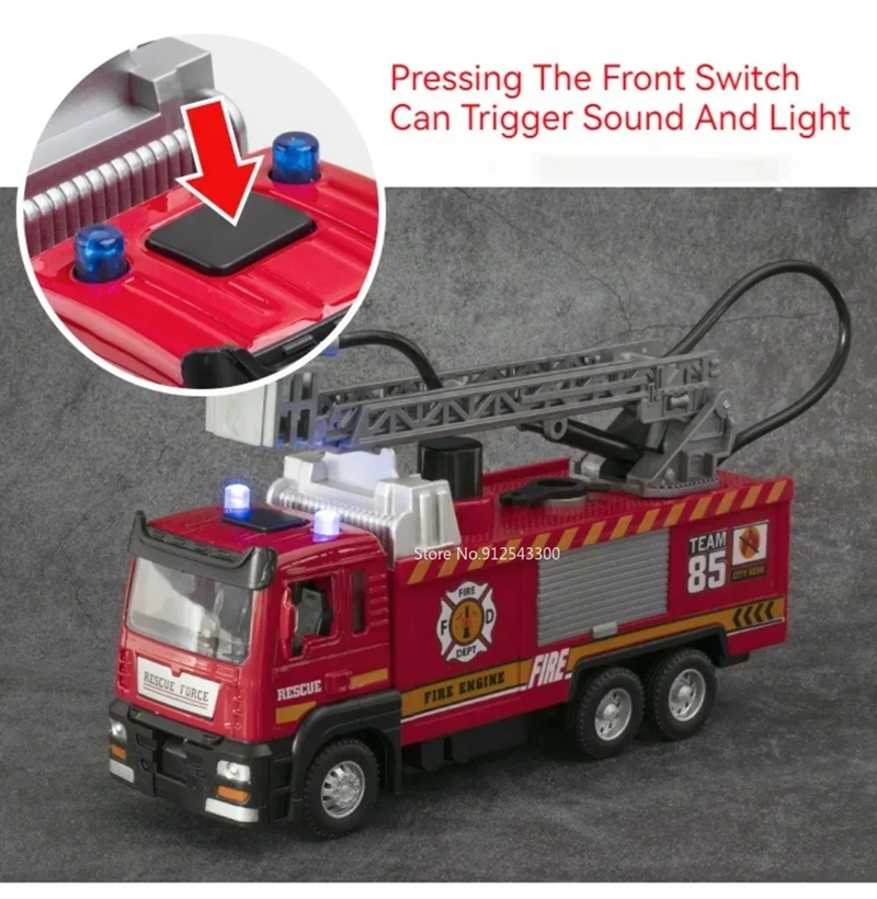 Fire Truck Water Spray