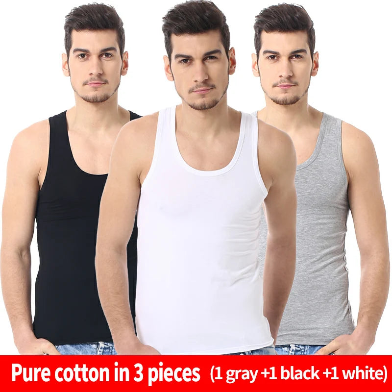Men’s Cotton Sleeveless Vest